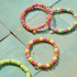 54630Mix06 Armband Add Some Neon Groen.Geel.Blauw